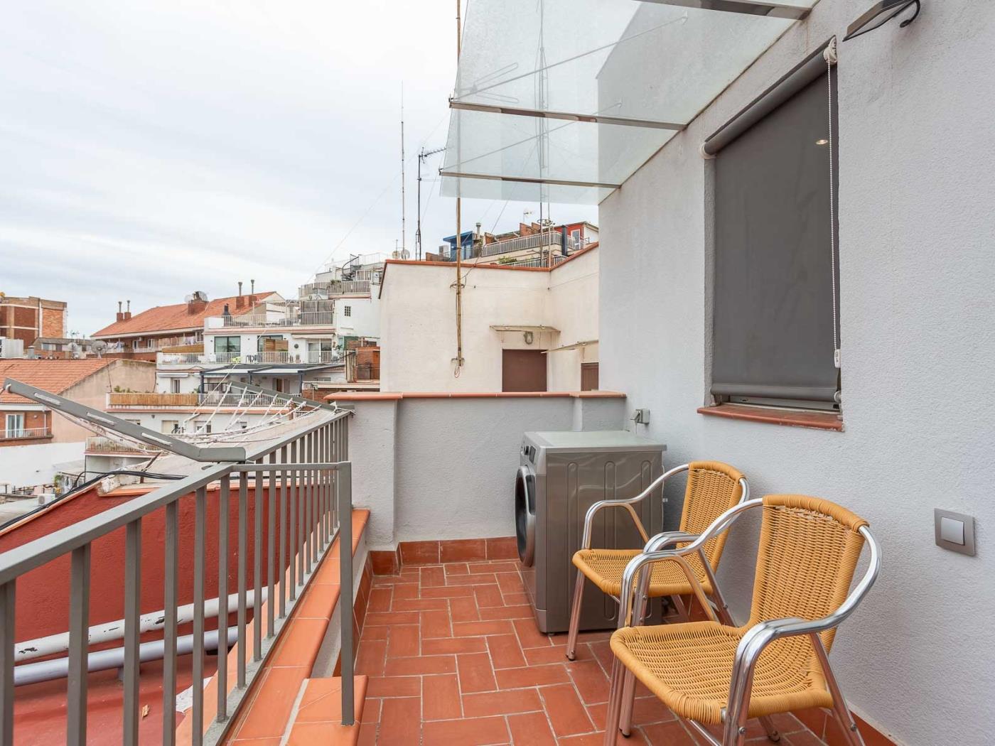 My Space Barcelona Bright just renovated attic apartment with private terraces - My Space Barcelona Apartments